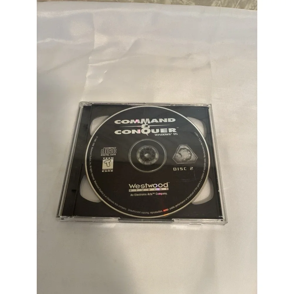 Command And Conquer PC Game 2 Discs
